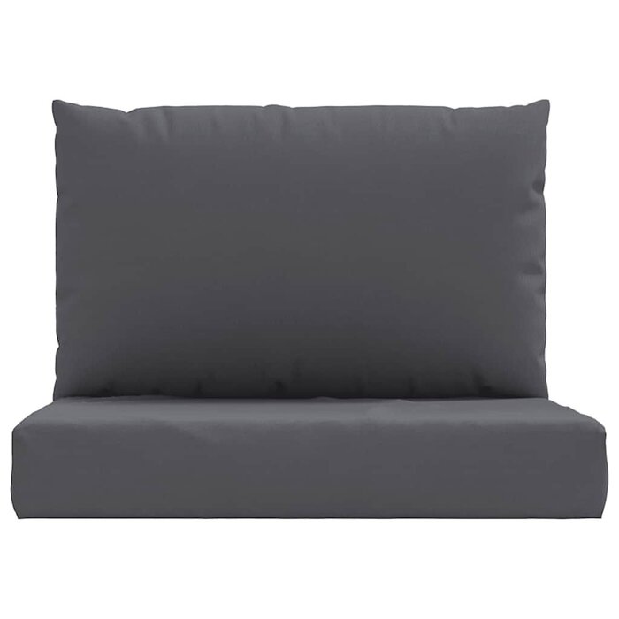 Vidaxl Zestaw poduszek na palety antracytowe - 2 sztuki - 60% taniej