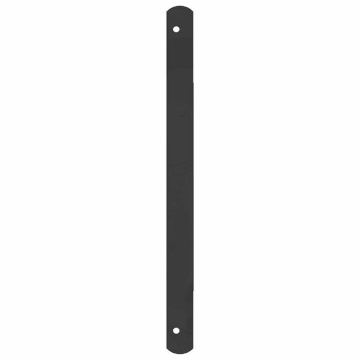 Vidaxl Kratka okienna zabezpieczająca 116x45 cm - Czarna - 57% taniej