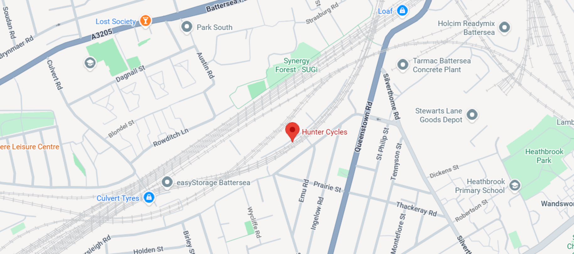 VISIT US IN BATTERSEA