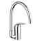  GROHE Euroeco keukenkraan chroom met hoge uitloop
