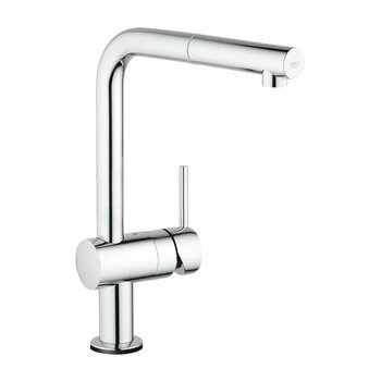 GROHE Minta keukenkraan met L-uitloop chroom