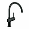 GROHE Minta keukenkraan zwart C-uitloop