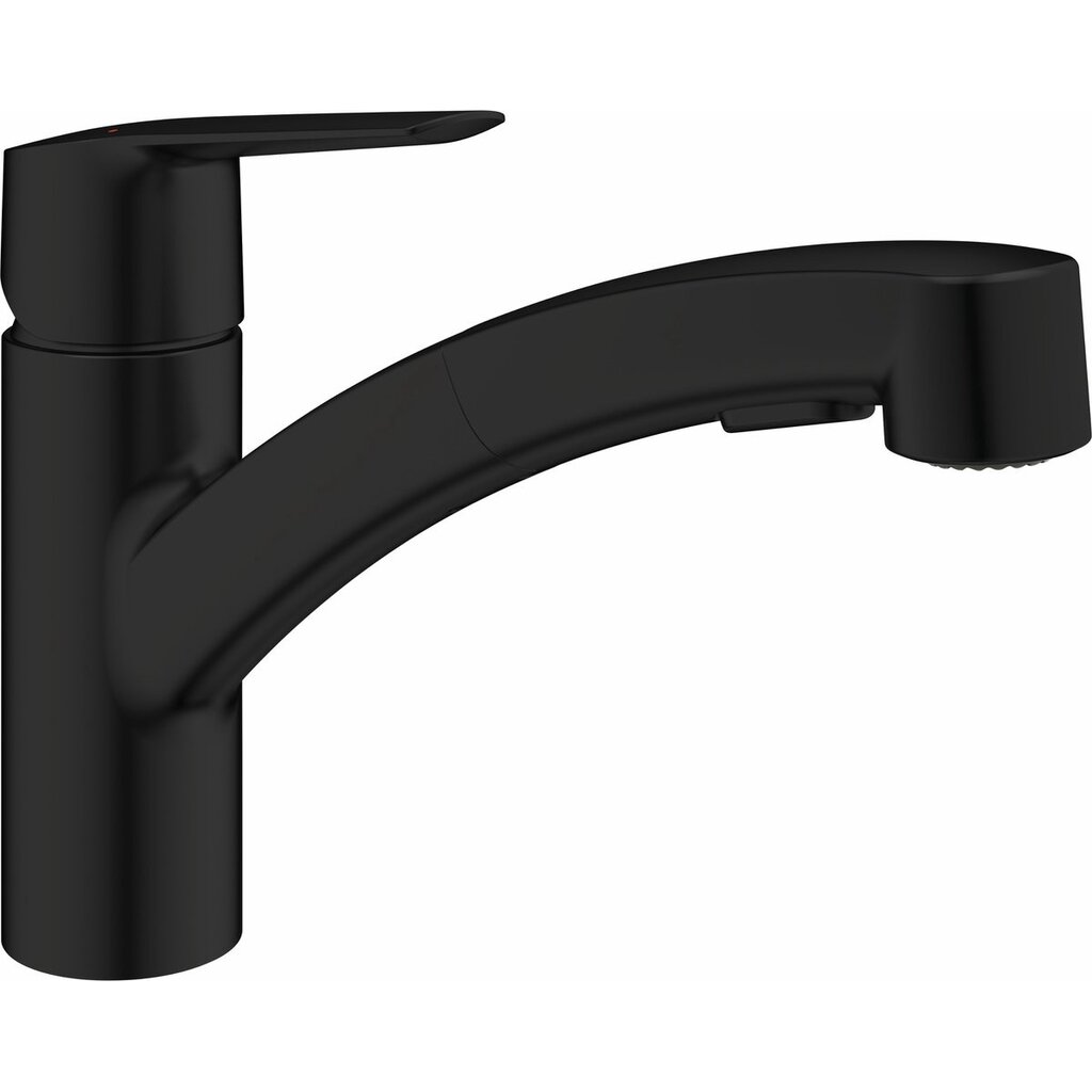 GROHE Eurosmart uittrekbare keukenkraan zwart – 303072431