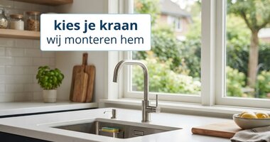 Kranen monteren per plaats