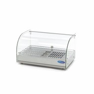 Maxima Wärmevitrine - 55 cm - 1 Ebene - Edelstahl - 25 l - 30 bis 90 °C - 800 Watt