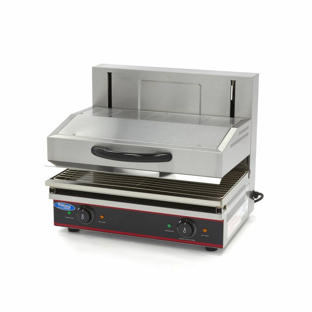 Maxima Deluxe Salamander Grill With Lift 590x320mm 3 6 Kw