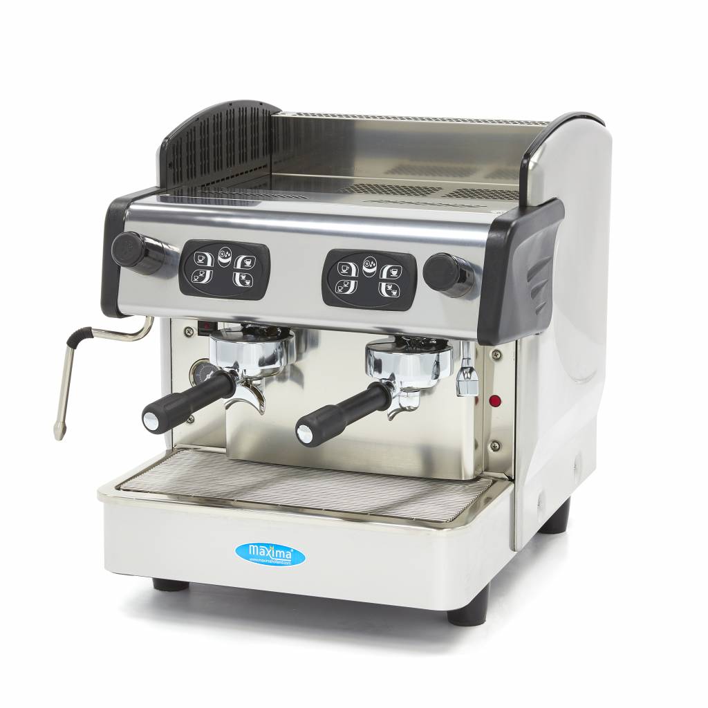 fonds Drijvende kracht Talloos Espressomachine Horeca - 2 Pistons - Maxima Kitchen Equipment