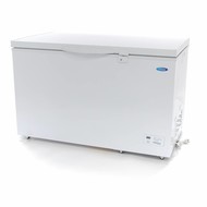 Maxima Horeca Vrieskist - 345 Liter - Met Slot, Wielen en Poten