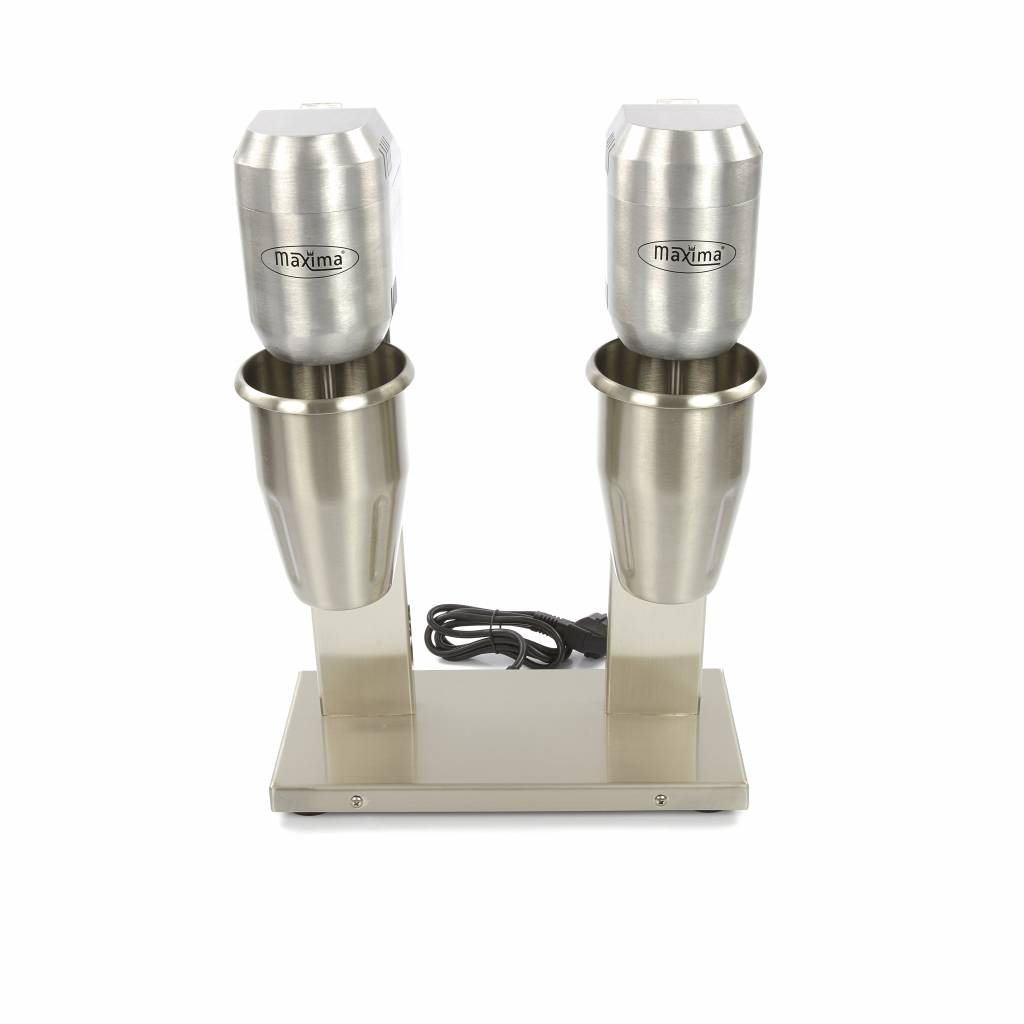 Milkshaker / Drinkmixer Double Cups 2 Speed Maxima Kitchen Equipment