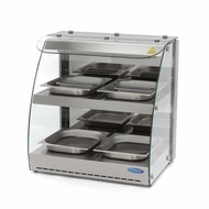 Maxima Vitrine Chauffante - 2 Étages - 4x 1/2 GN