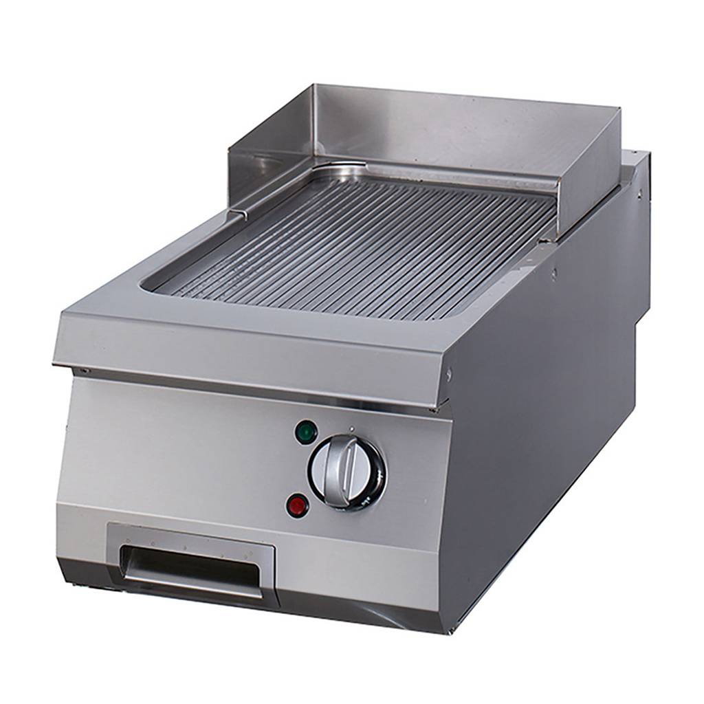 Maxima Heavy Duty Grillplaat Gegroefd - Enkel - Elektrisch unisex