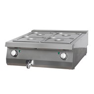 Maxima Heavy Duty Bain Marie - Dobbelt - elektrisk