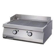 Maxima Heavy Duty Grillplaat Gegroefd Chrome - Dubbel - Elektrisch