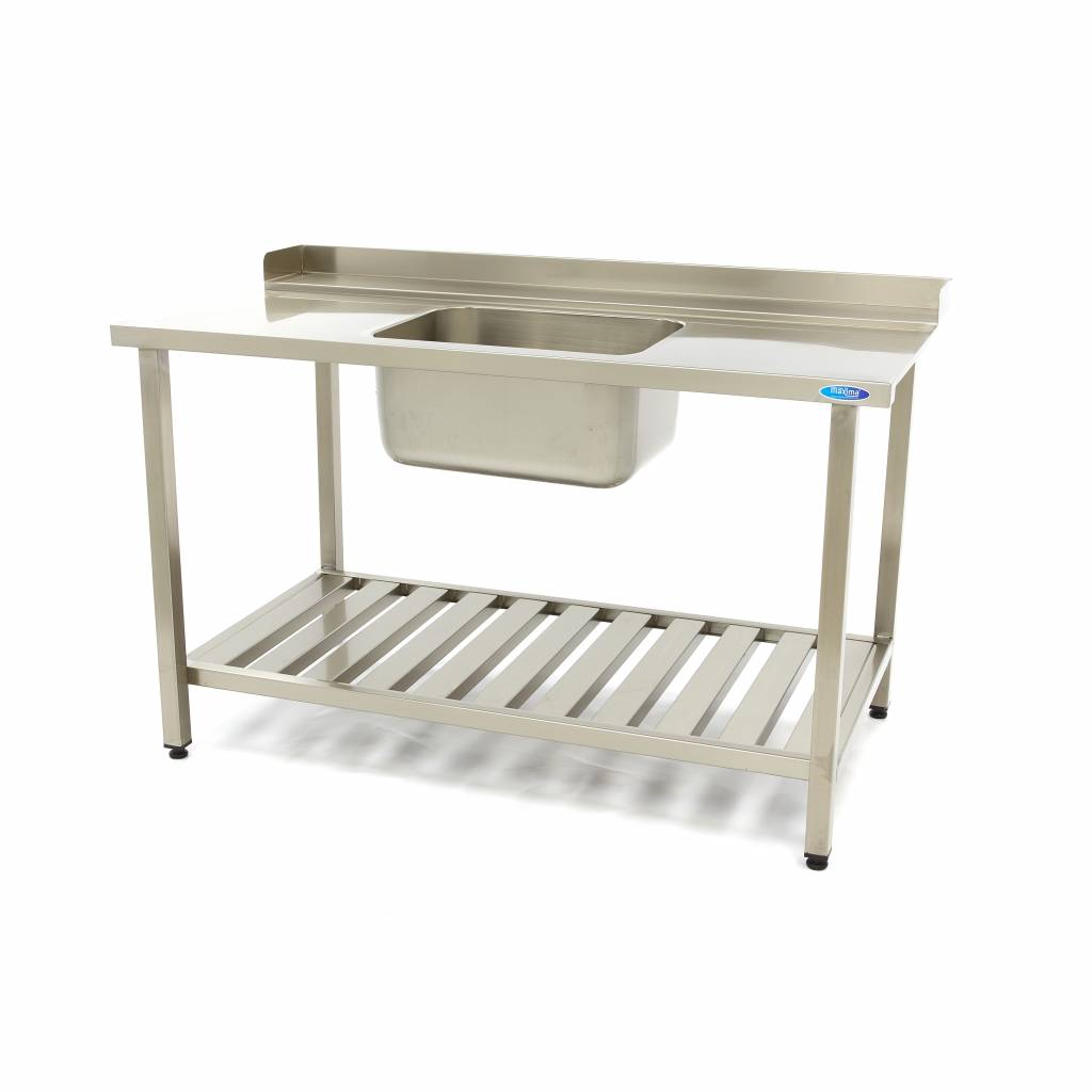 Maxima Spoeltafel Aanvoer Vaatwasser 1200 x 750 mm Rechts unisex