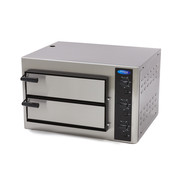 Maxima Deluxe Pizzaovn 4 + 4 x 25 cm Dobbelt 400V