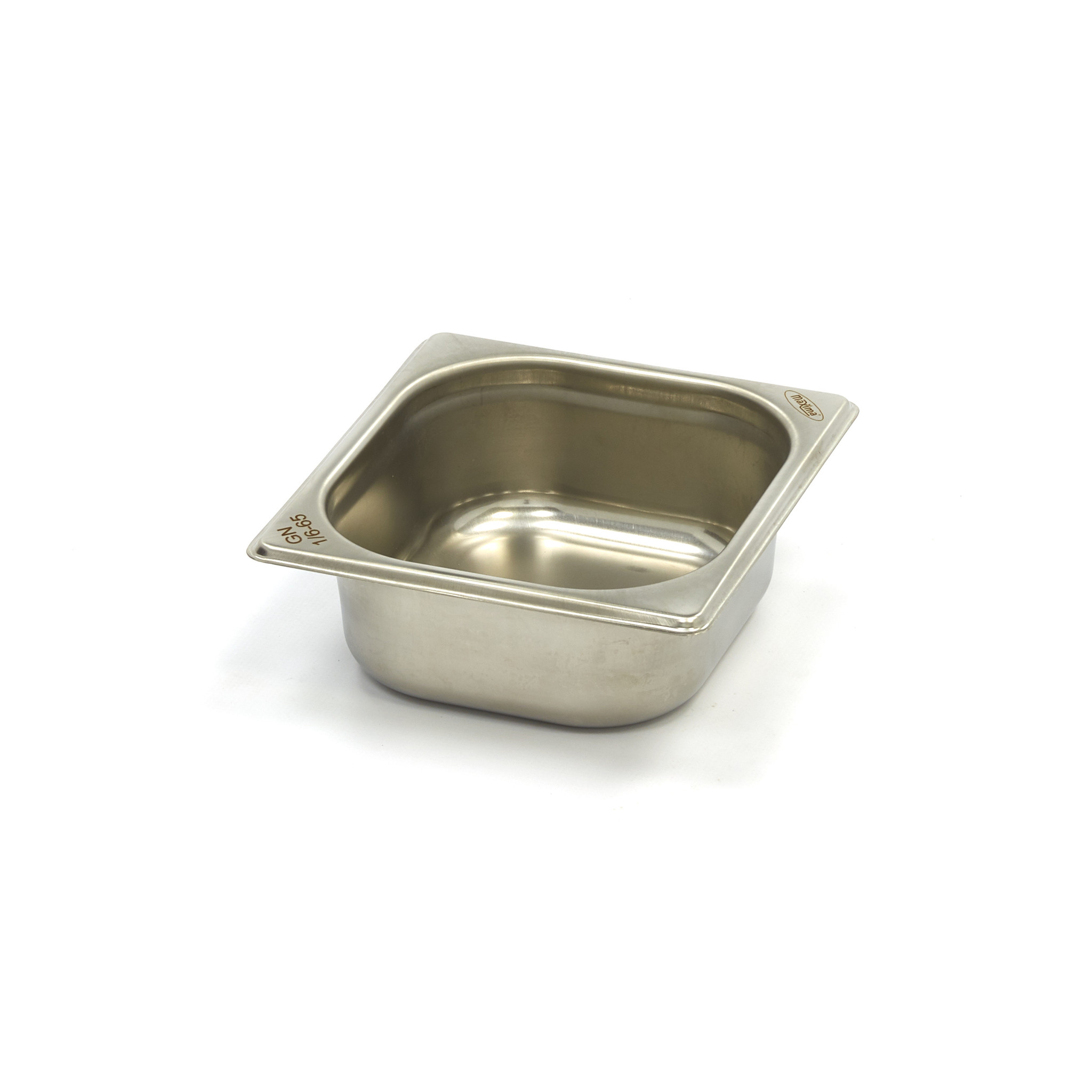 Stainless Steel Gastronorm Container 1/6GN 65mm 176x162mm Maxima