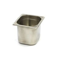 Maxima Gastronormbehälter aus Edelstahl 1/6GN | 150mm | 176x162mm