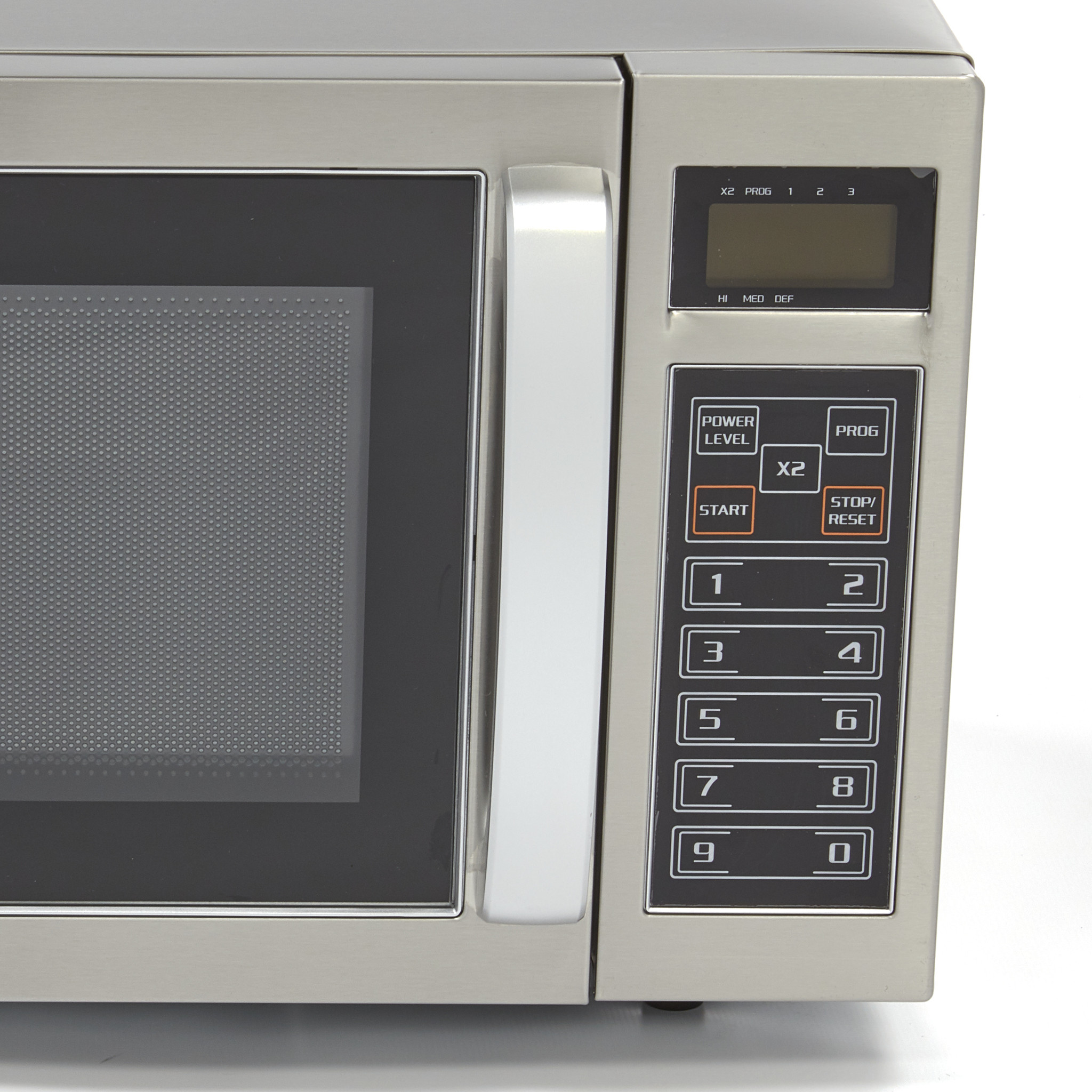 Four Micro-ondes Professionnel 25L - 1000W - Pour Restaurant/bar - Acier Inox