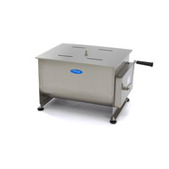 Maxima Manuel Mélangeur de Viande / Mixeur de Viande 50 Litres - Double Essieu