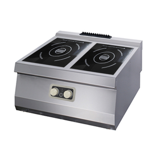 Heavy Duty Induction Cooker 2 Burners Electric Maxima Kitchen Equipment