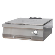 Maxima Gastro Glühplattenherd Doppel - Gas - 800 x 900 mm tief - 10000 Watt