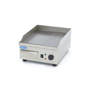Maxima Grillplade Halvrillet - 36 cm