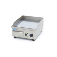 Maxima Glat Grillplade - 36 cm - Krom