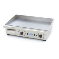Maxima Glat Grillplade - 73 cm - Krom - 400V