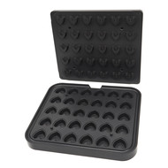 Maxima Tartlet Mould - Heart - 30 pieces