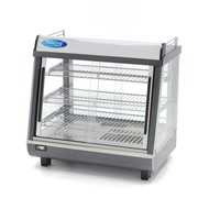 Maxima Wärmevitrine - 68 cm - 3 Ebenen - Edelstahl - 96 l - 30 bis 90 °C - 1000 Watt