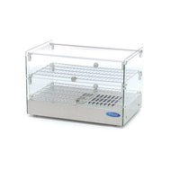 Maxima Wärmevitrine - 55 cm - 2 Ebenen - 50 l - 30 bis 90 °C - 200 Watt
