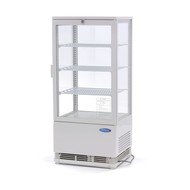 Maxima Mini Koelvitrine 78 Liter - Wit - Tafelmodel