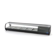Maxima Sushi Vitrine / Sushivitrine / Tapas Vitrine - 132 Liter - 180 cm