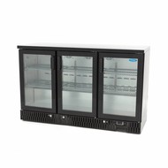 Maxima Deluxe Barkoeler / Displaykoeler / Flessenkoeler 3 Klapdeuren