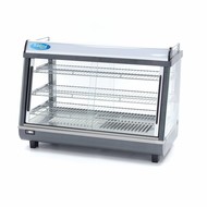 Maxima Wärmevitrine - 92 cm - 3 Ebenen - Edelstahl - 136 l - 30 bis 90 °C - 1100 Watt