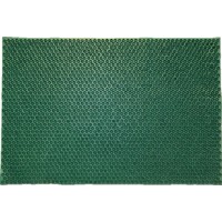 Schrapend grasmatje groen in rubber