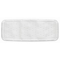 Antislip badmat in pvc, wit