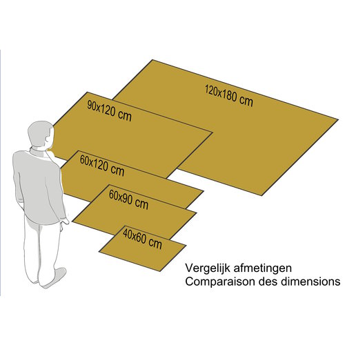 Droogloopmat binnen taupe