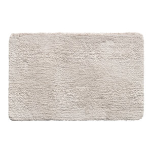 Hoogpolige badmat lichtgrijs Hoogpolige badmat lichtgrijs