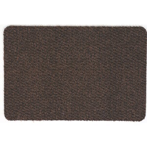Deurmat taupe schrapend en absorberend