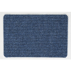 Deurmat naaldvilt blauw