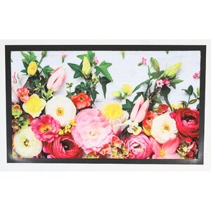 Deurmat bloemen Deurmat bloemen