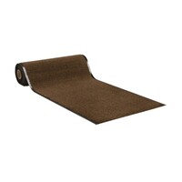 Droogloopmat gemêleerd bruin op maat