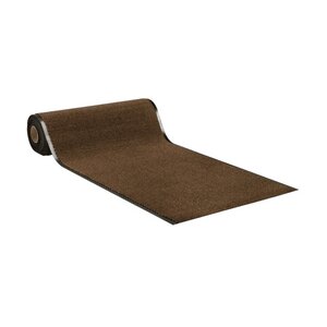 Droogloopmat gemêleerd bruin op maat