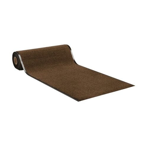 Droogloopmat gemêleerd bruin op maat