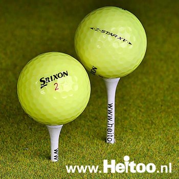 Gebruikte Srixon Z-Star X en XV (geel) AAAA kwaliteit