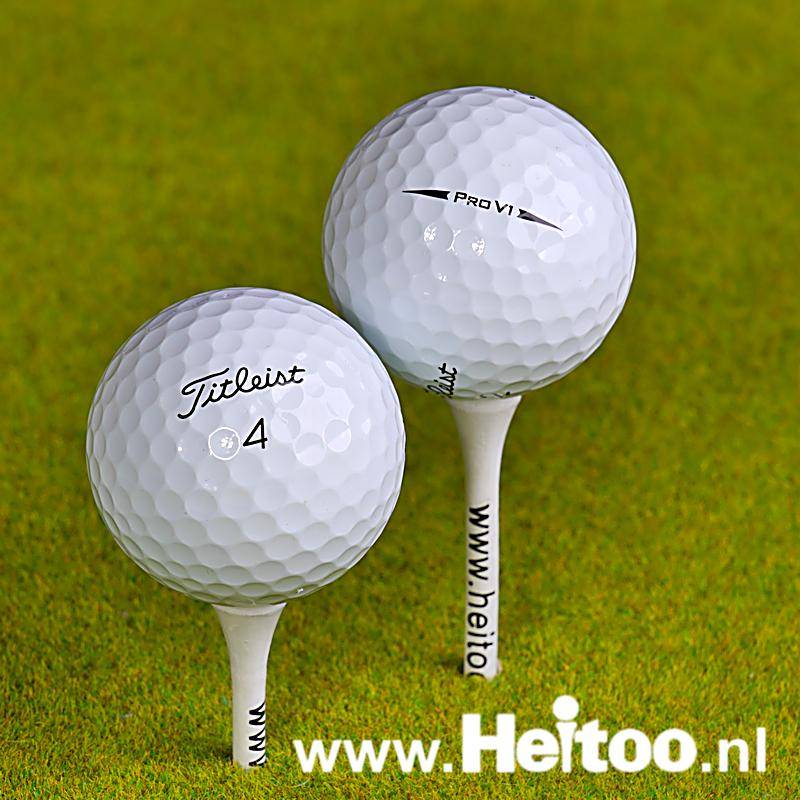 Gebruikte Titleist Pro V1 18 Model Golfballen I Heitoo Nl
