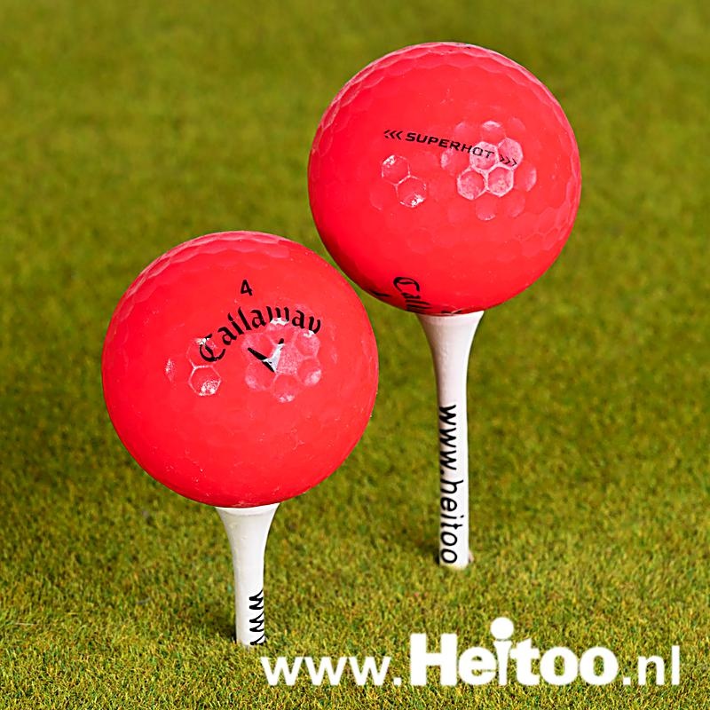 verachten Potentieel Gluren Gebruikte Callaway Superhot (matt rood) golfballen