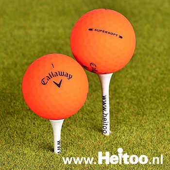 Callaway Supersoft (matt oranje) AAA/AAAA kwaliteit