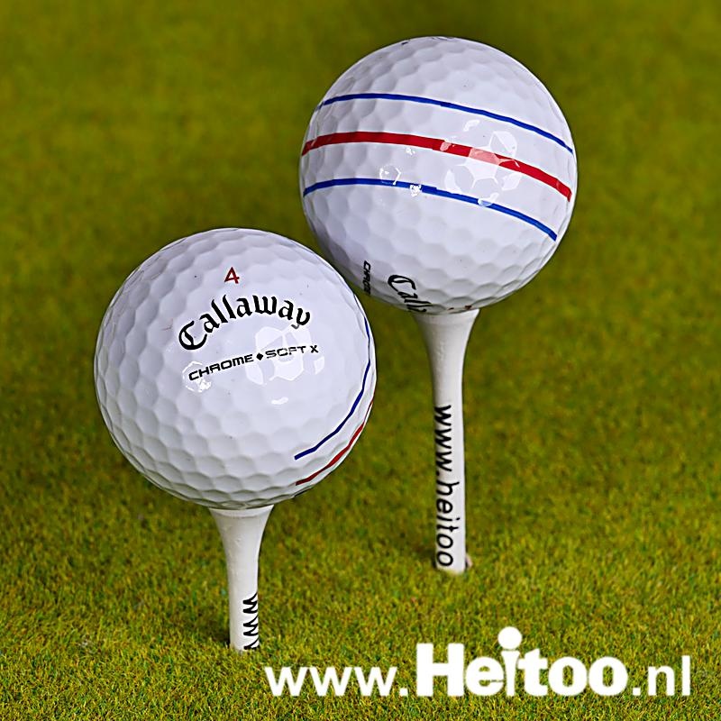 Absoluut lade Peer Gebruikte Callaway Chrome Soft X Triple Track golfballen I Heitoo.nl